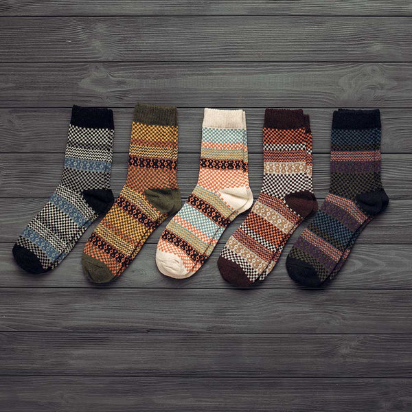 Aarhus Mountain Socks Set (5 pairs) | Norsome - NORSOME